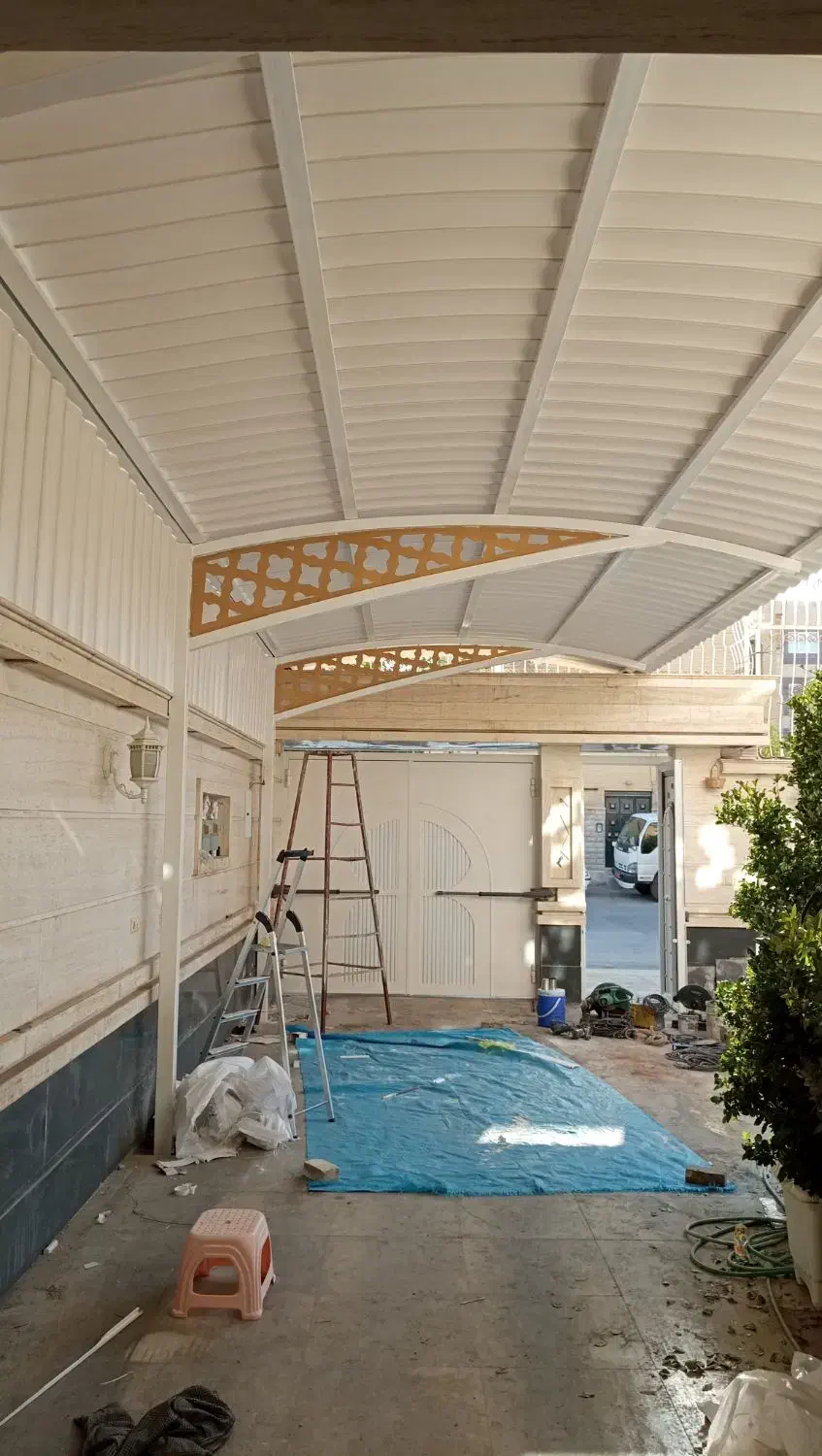 اجرای آلاچیق پرگولا پارکینگ  سایبان|خدمات پیشه و مهارت|لار, |دیوار