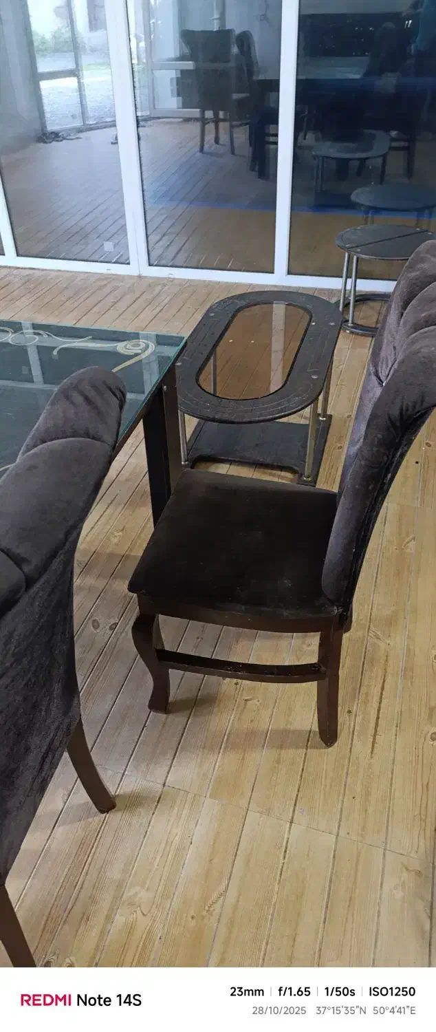 مبل هفت نفره و میز نهارخوری شش نفره|مبلمان خانگی و میز عسلی|رودبنه, |دیوار