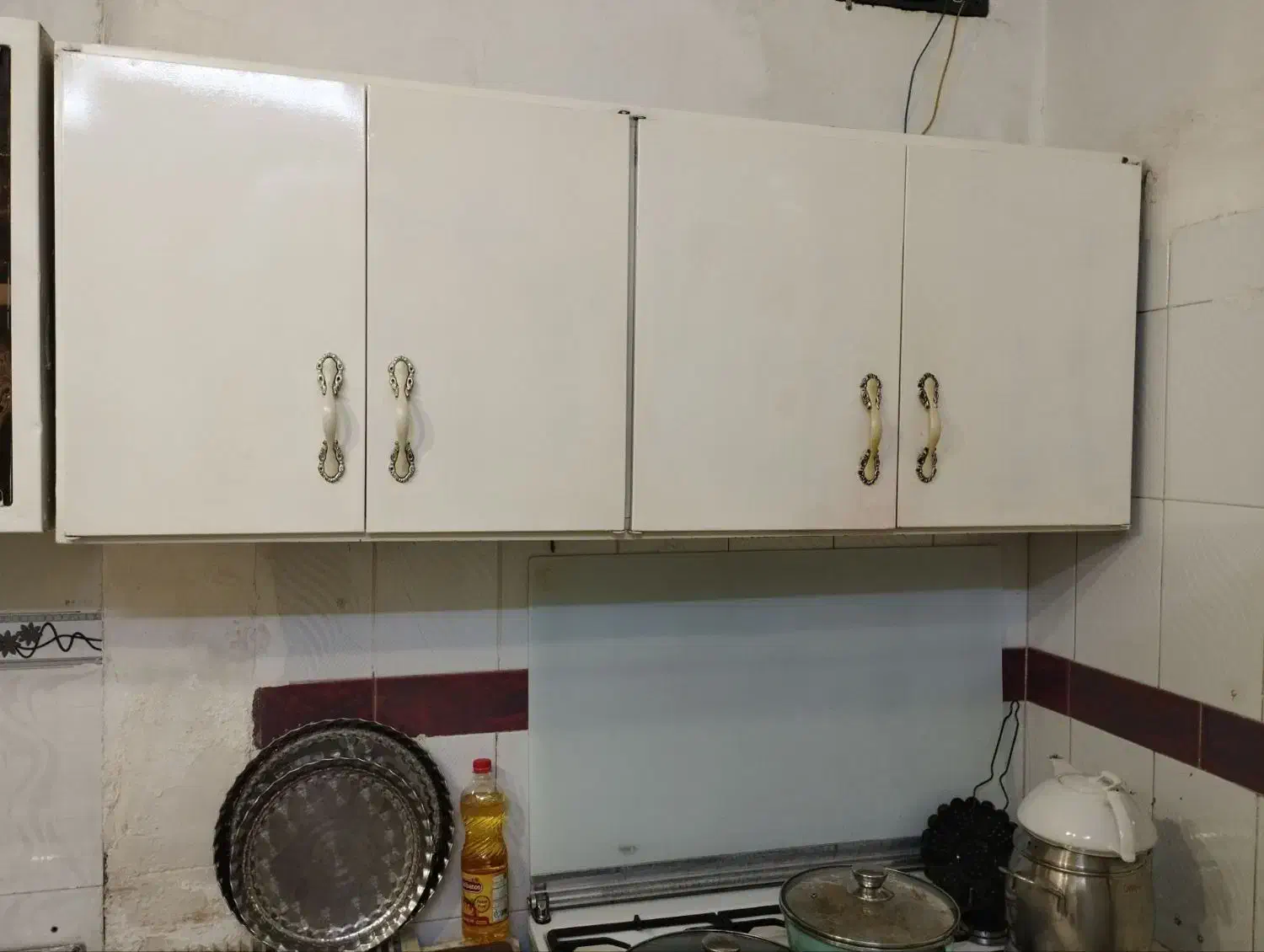 کابینت فلزی در حال استفاده وتمیز|مصالح و تجهیزات ساختمان|مشهد, شهید بهشتی|دیوار