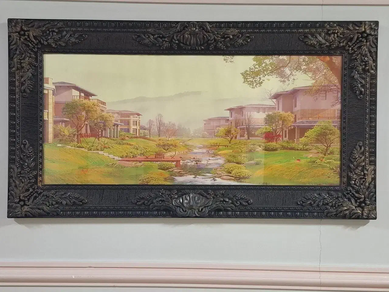 تابلو‌ منظره ۱۰۷ در ۶۰|تابلو، نقاشی، عکس|ساری, |دیوار