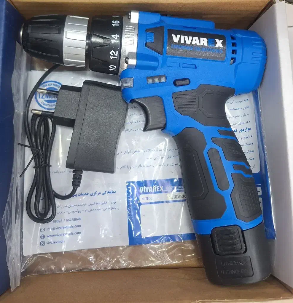 دریل شارژی صنعتی سری اقتصادی درجشنوارهابزاررستمی|ماشینآلات صنعتی|کرمانشاه, |دیوار