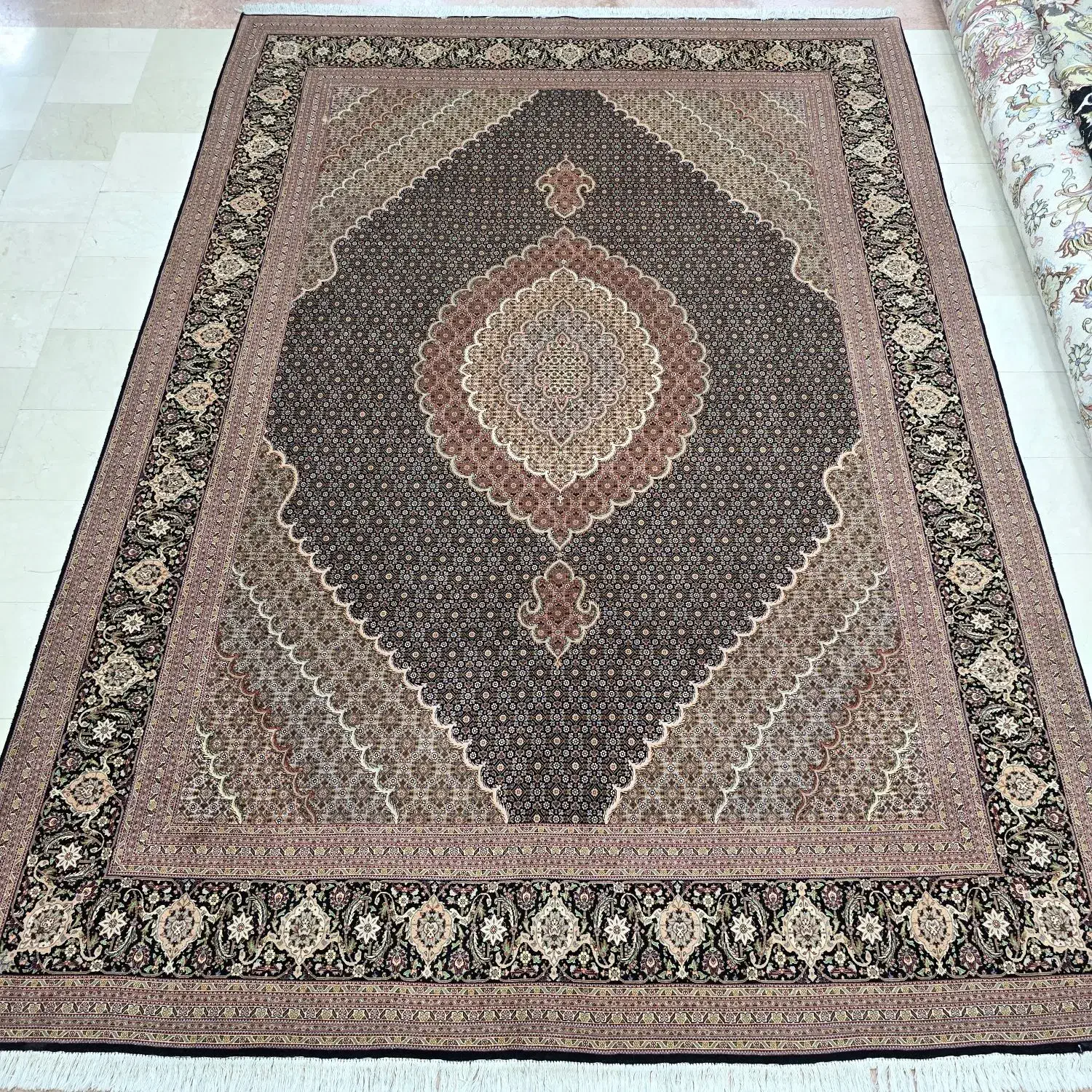 فرش جفت ۹ متری ماهی تبریز ۹متن ۵۰رج|فرش|تهران, شیراز|دیوار