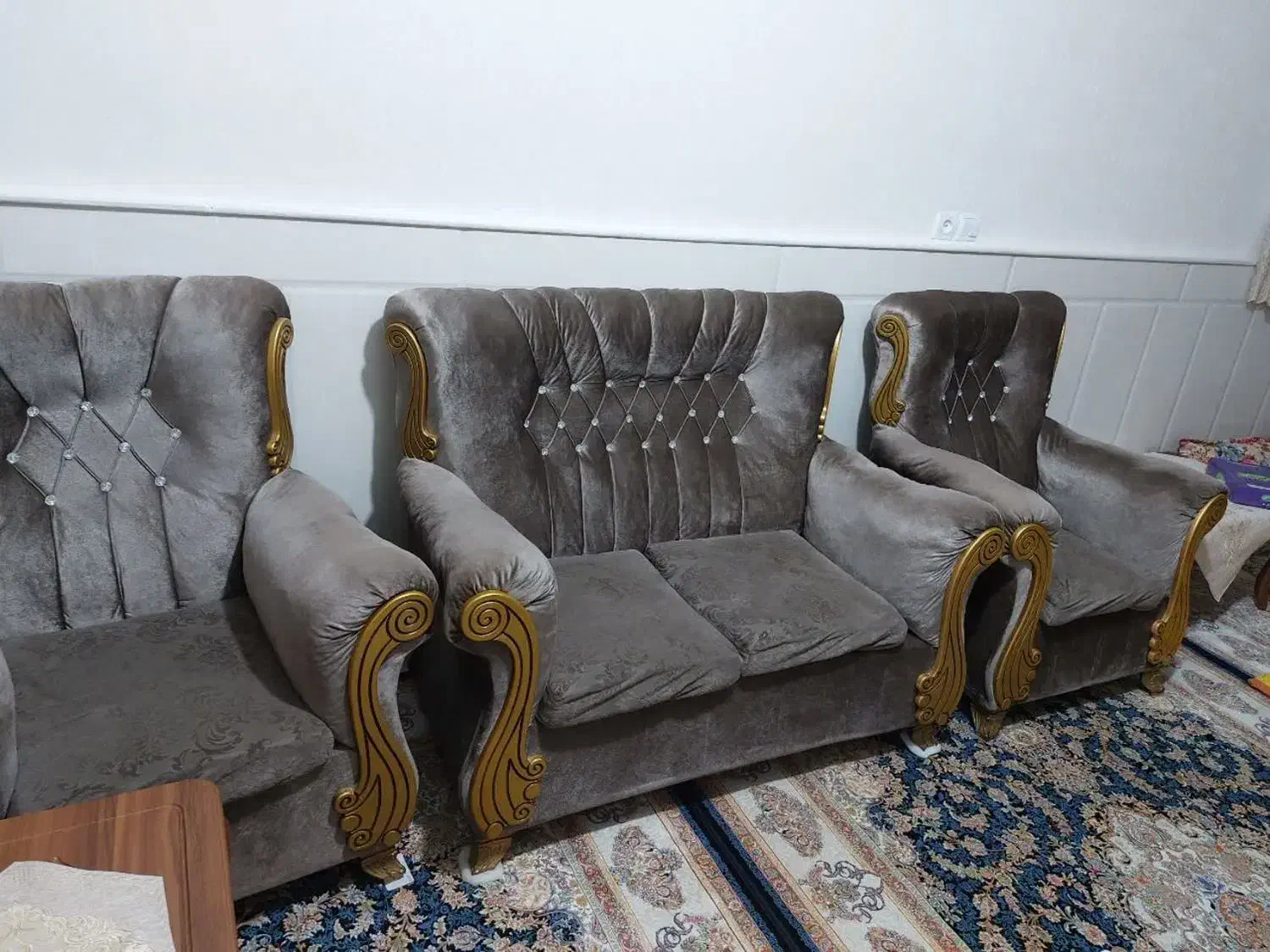 مبل ۷ نفره|مبلمان خانگی و میز عسلی|ساوه, |دیوار