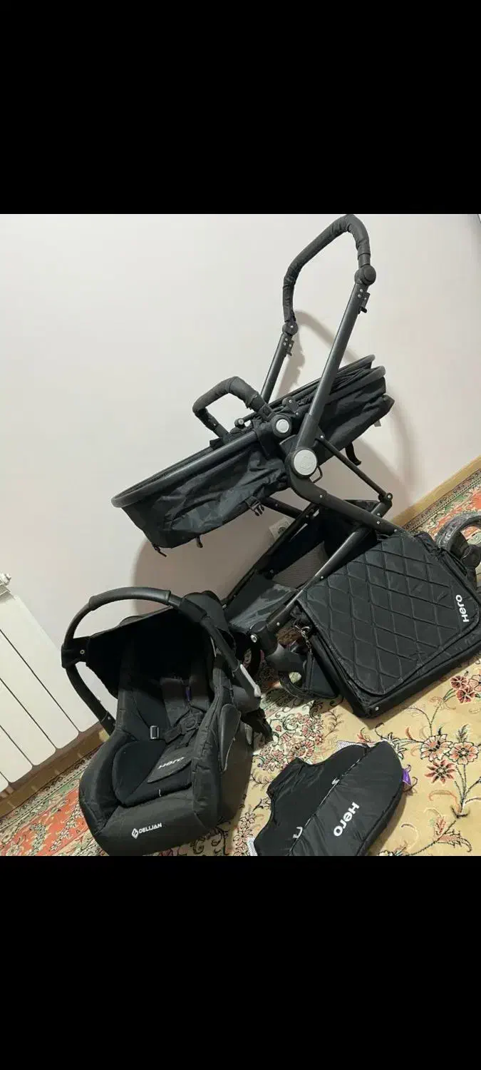 ست کامل کالسکه دلیجان مدل هیرو|کالسکه و لوازم جانبی|زاهدان, |دیوار