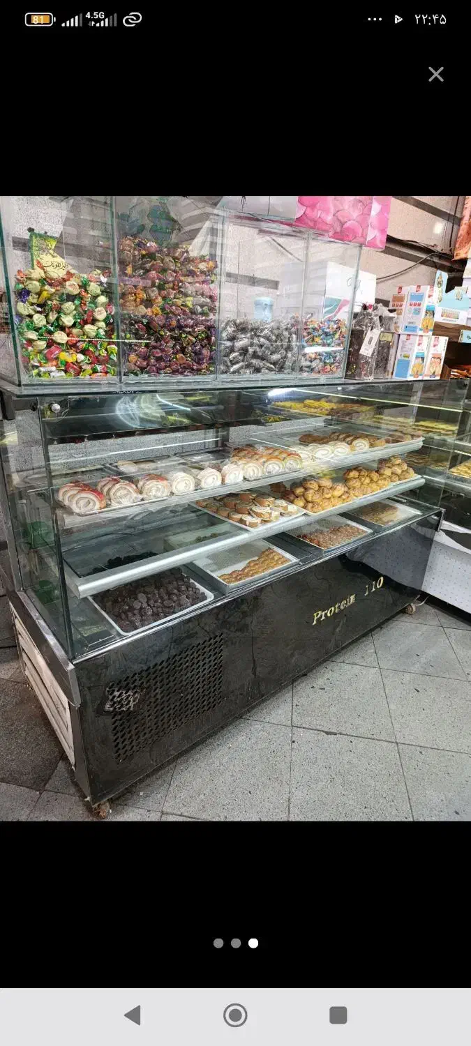 یخچال قنادی پروتیین ویترین ست وپیشخوان|فروشگاه و مغازه|صباشهر, |دیوار