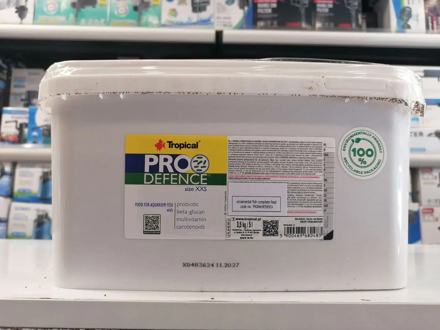 غذا تروپیکال لهستان فله فایتر فلاور تترا گلدفیش|ماهی|مشهد, فاطمیه|دیوار