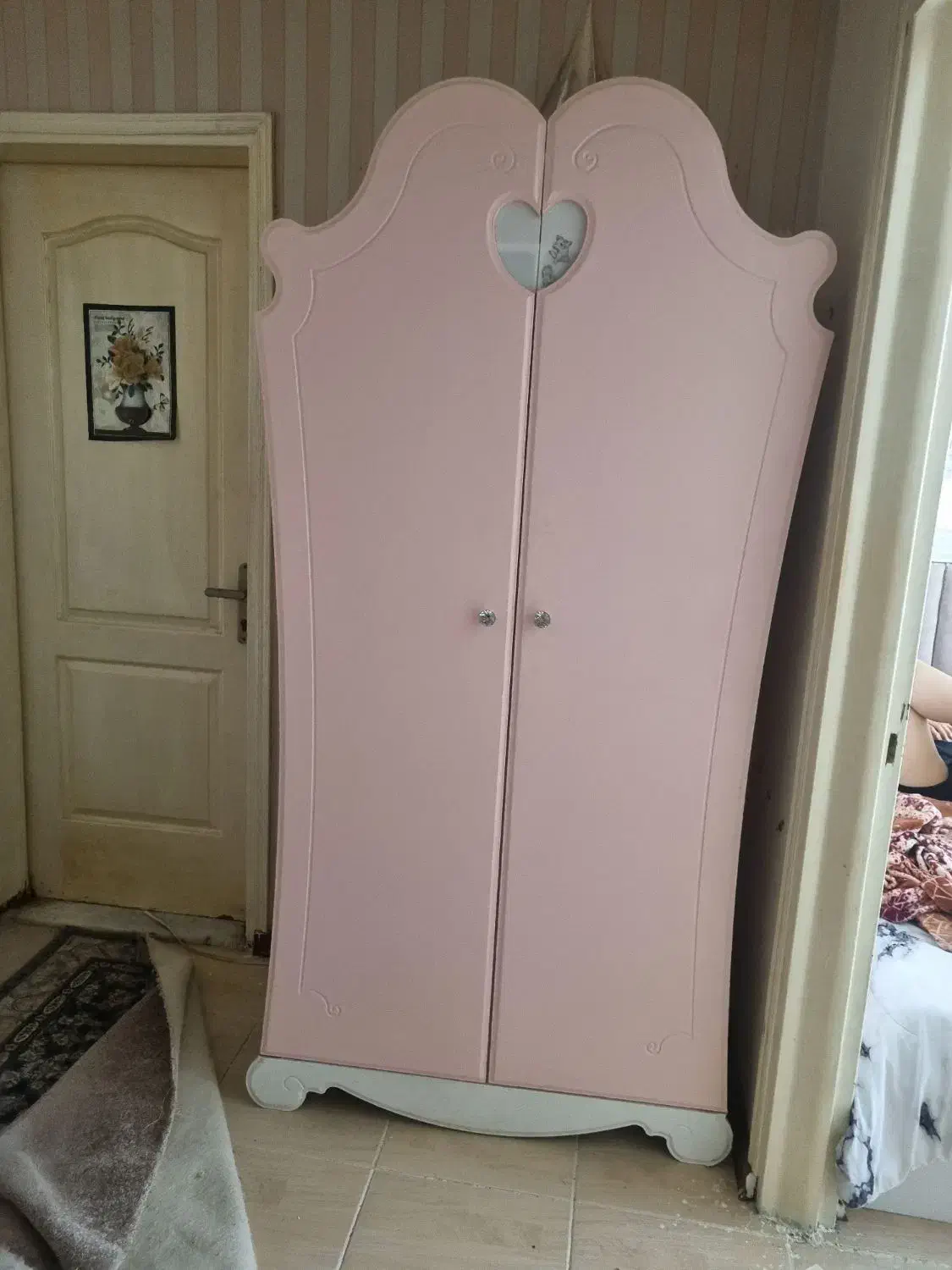 کمد لباس دخترانه|جاکفشی، کمد، دراور|گنبد کاووس, |دیوار