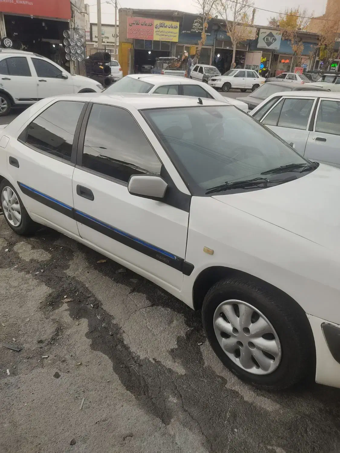 زانتیا مدل 89سفید|خودرو سواری و وانت|زنجان, |دیوار