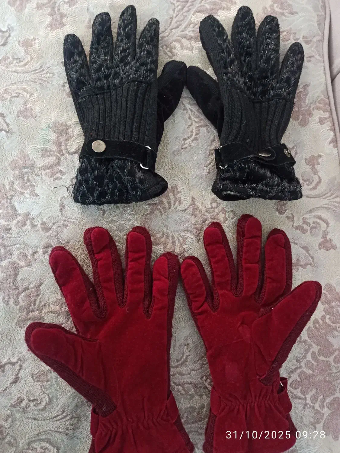 دستکش زمستانی نو|لباس|تهران, تاکسیرانی|دیوار