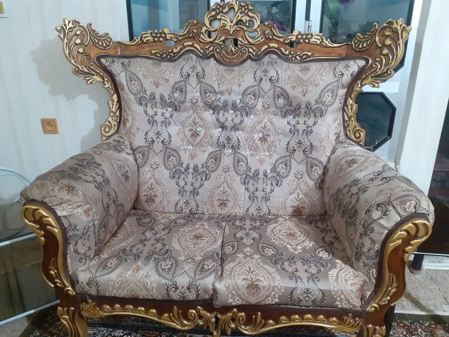 مبل سلطنتی|مبلمان خانگی و میز عسلی|ایلام, |دیوار