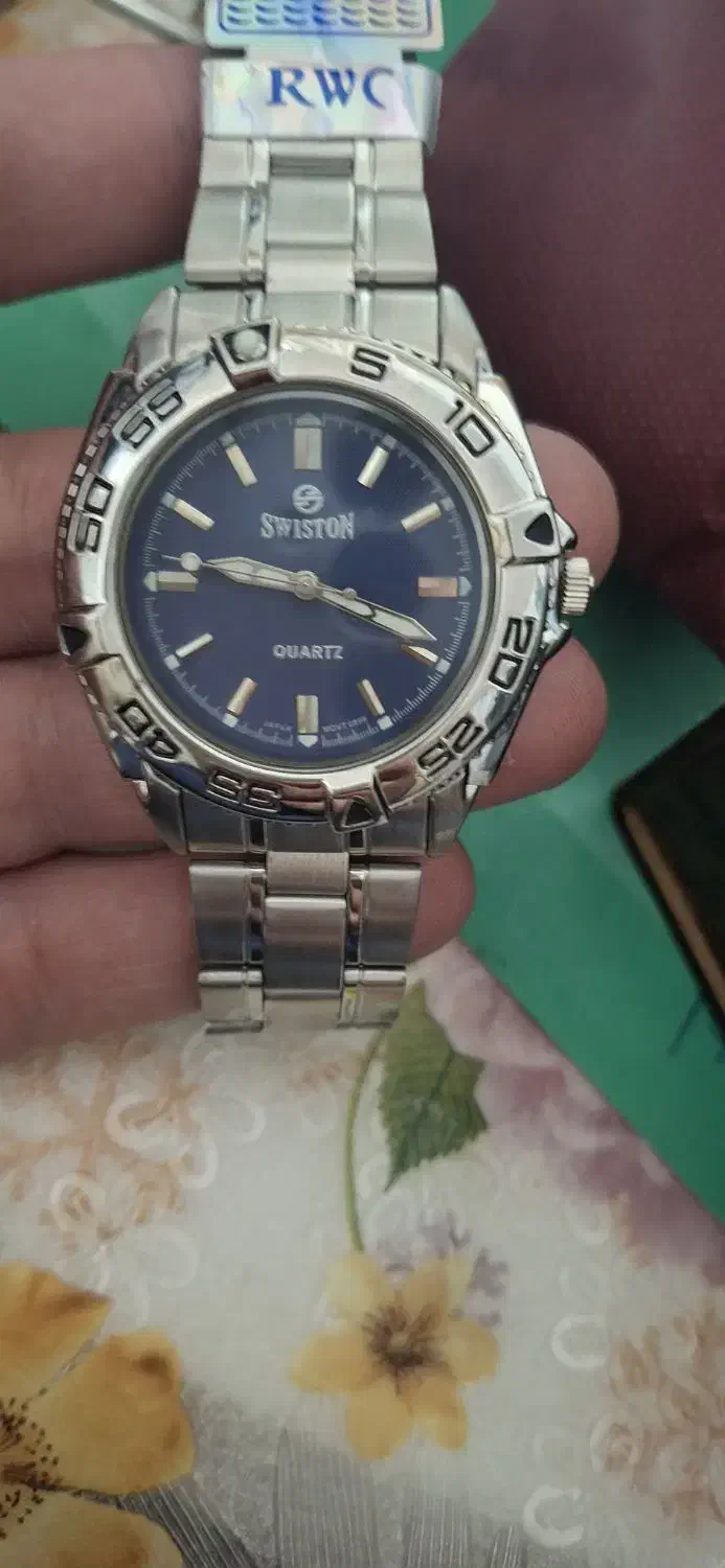 ساعت SWISTON موتور ژاپنی و شب نما|ساعت|کرمان, |دیوار