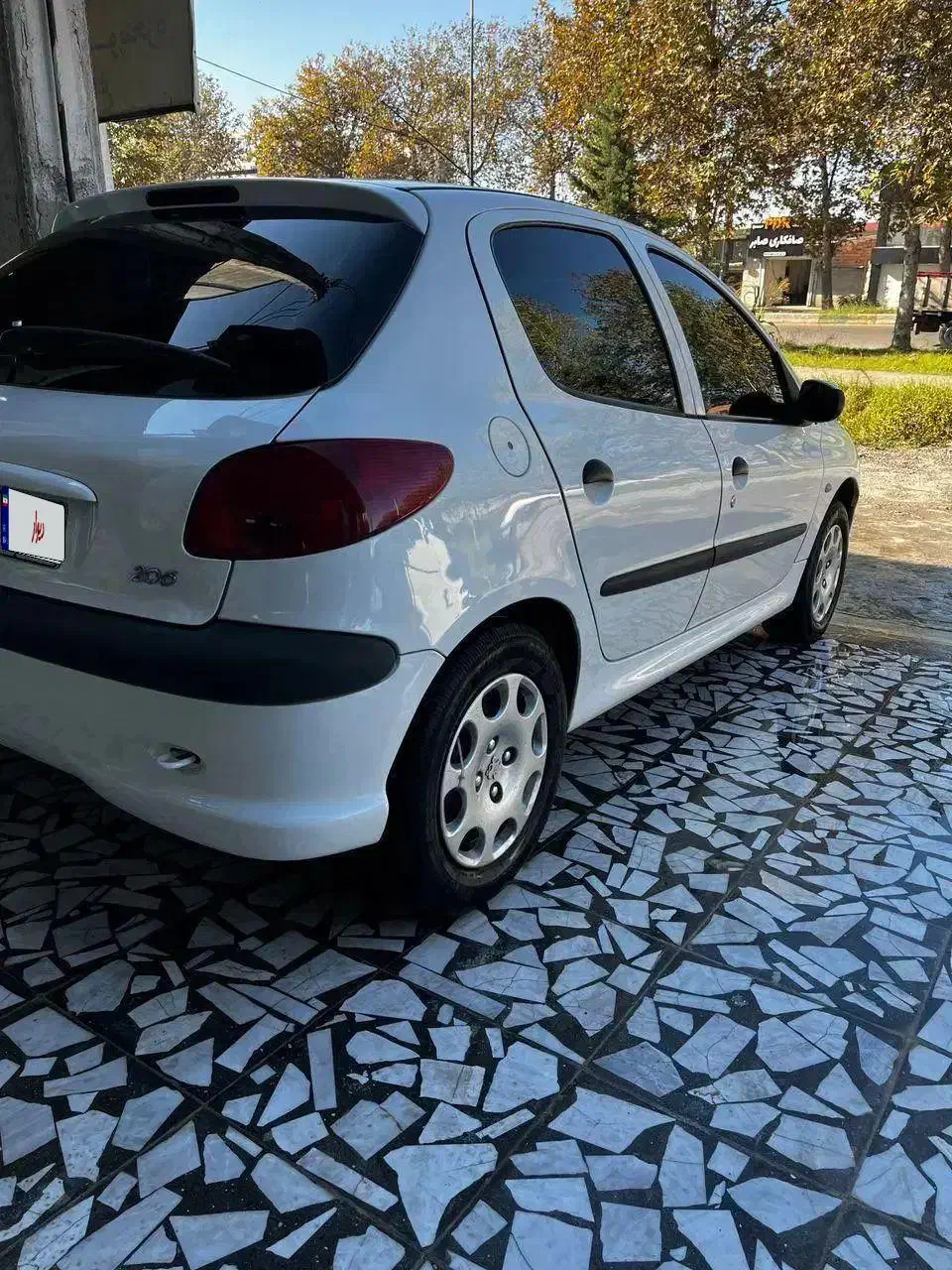 پژو ۲۰۶ تیپ ۵ مدل ۹۶ بدون رنگ|خودرو سواری و وانت|بابل, |دیوار