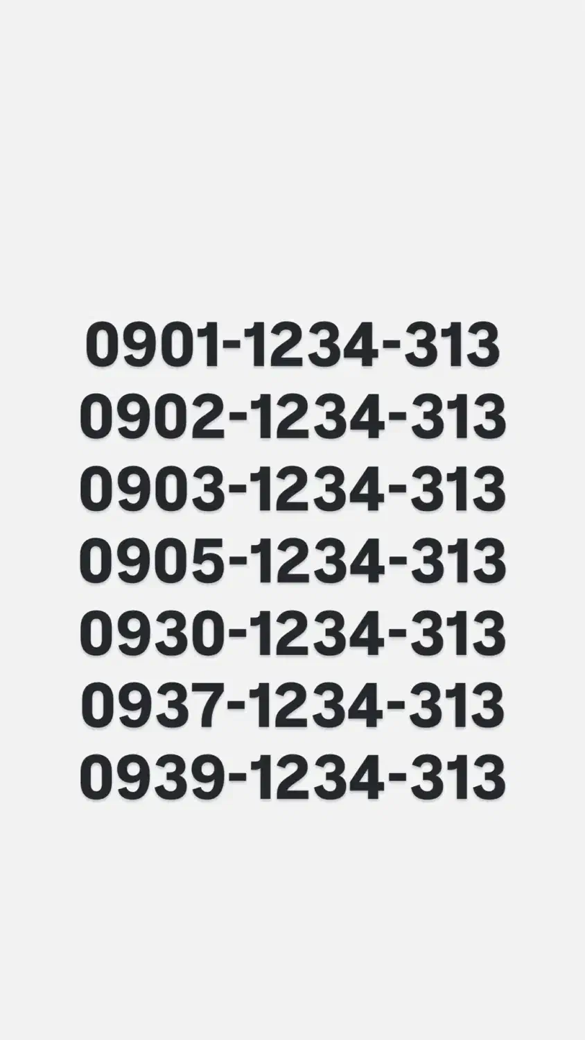 0937-1234-313|سیم‌کارت|اسلام‌شهر, شهرک مفیدی|دیوار
