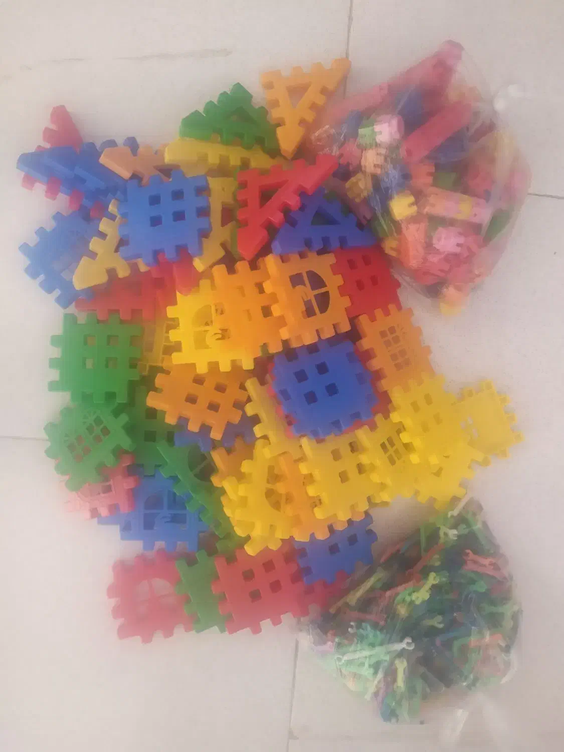 سه اسباب بازی خانه سازی با هم|اسباب‌‌بازی|مشکین‌دشت, |دیوار