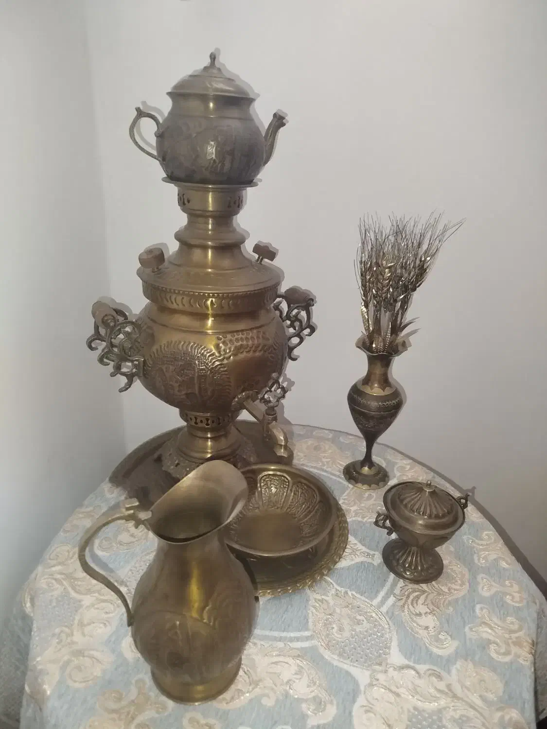 سماور برنجی|صنایع دستی و سایر لوازم تزئینی|زنجان, |دیوار