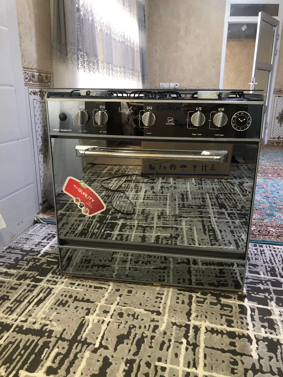 گاز پنج شعله نونو|اجاق گاز و لوازم برقی پخت‌وپز|جوانرود, |دیوار