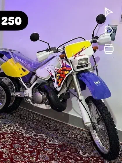 crm بال زرد ، سی ار ام ۲۵۰|موتورسیکلت|قزوین, |دیوار