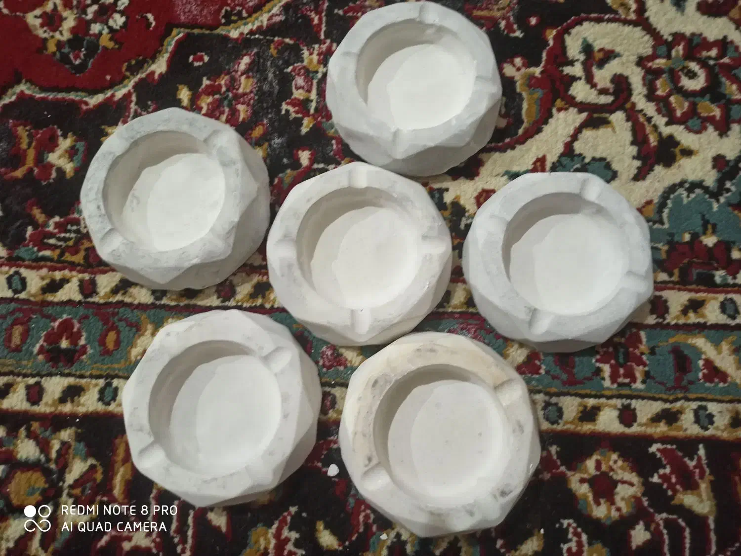 زیر سیگاری با سنگ مصنوعی|صنایع دستی و سایر لوازم تزئینی|قرچک, پارک جنگلی|دیوار