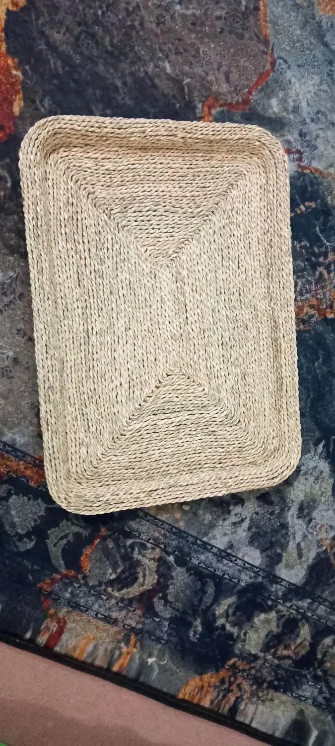 سینی حصیری|ظروف سرو و پذیرایی|رشت, عینک|دیوار