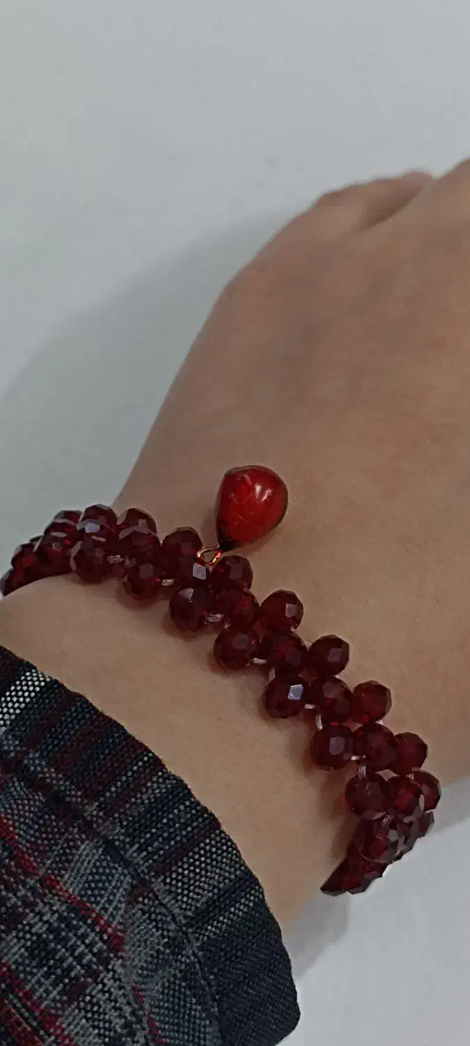 بافت دستبندگردنبندوتل دخترانه باطرح دلخواه شما|بدلیجات|بروجن, |دیوار