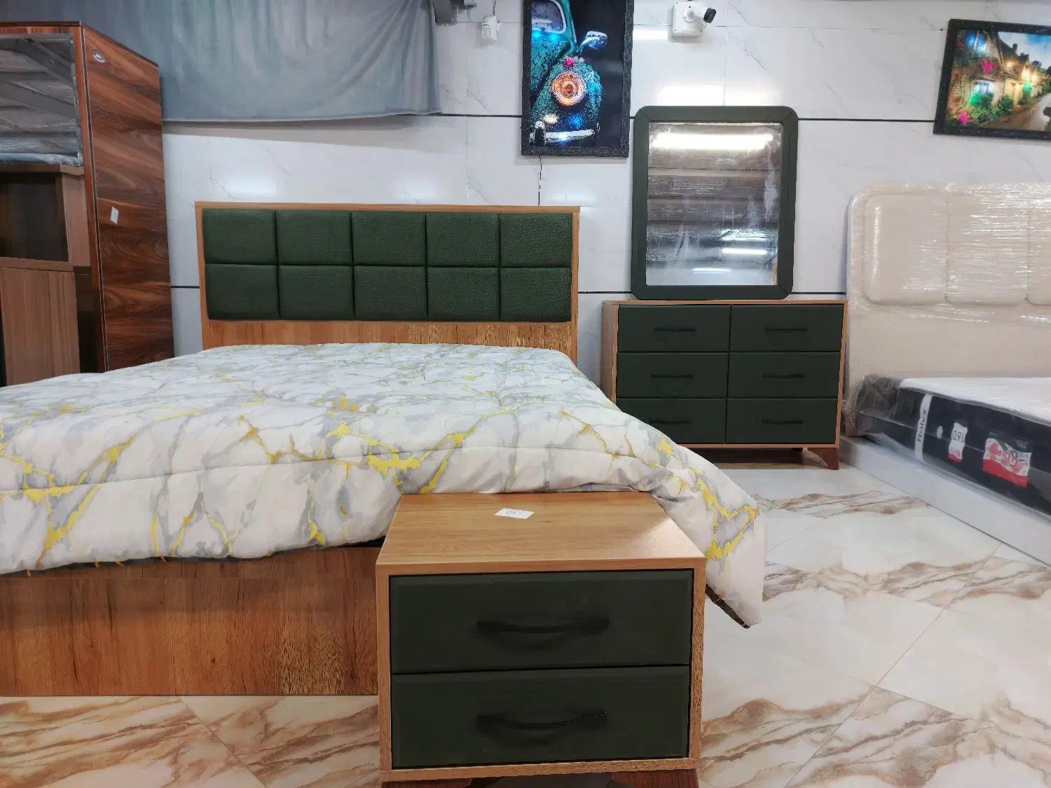 اصفهان خودش تولیدی داره چرا گرونتر میخری.|تخت و سرویس خواب|اصفهان, قهجاورستان|دیوار