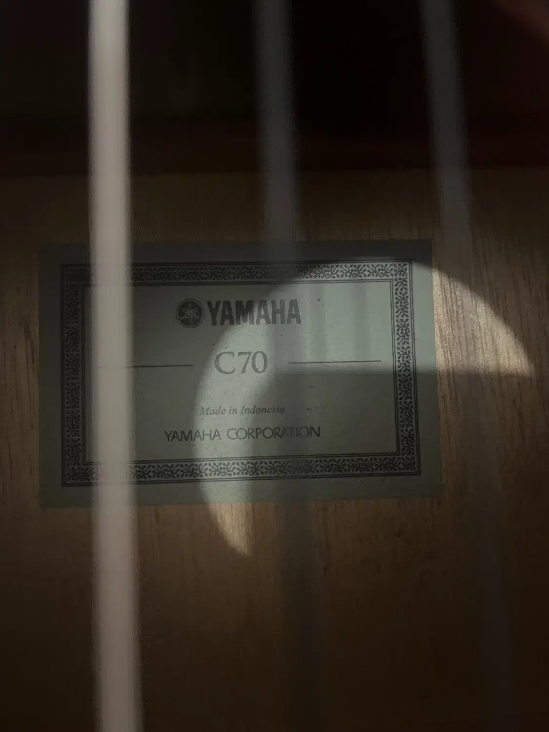 گیتار یاماها c70|گیتار، بیس، امپلیفایر|گرگان, |دیوار