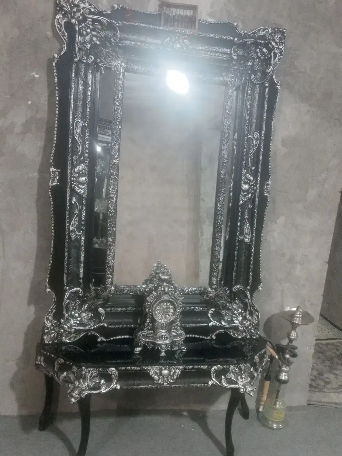 کنسول آینه وشمدون|بوفه، ویترین، کنسول|بندر انزلی, کارآموزی|دیوار