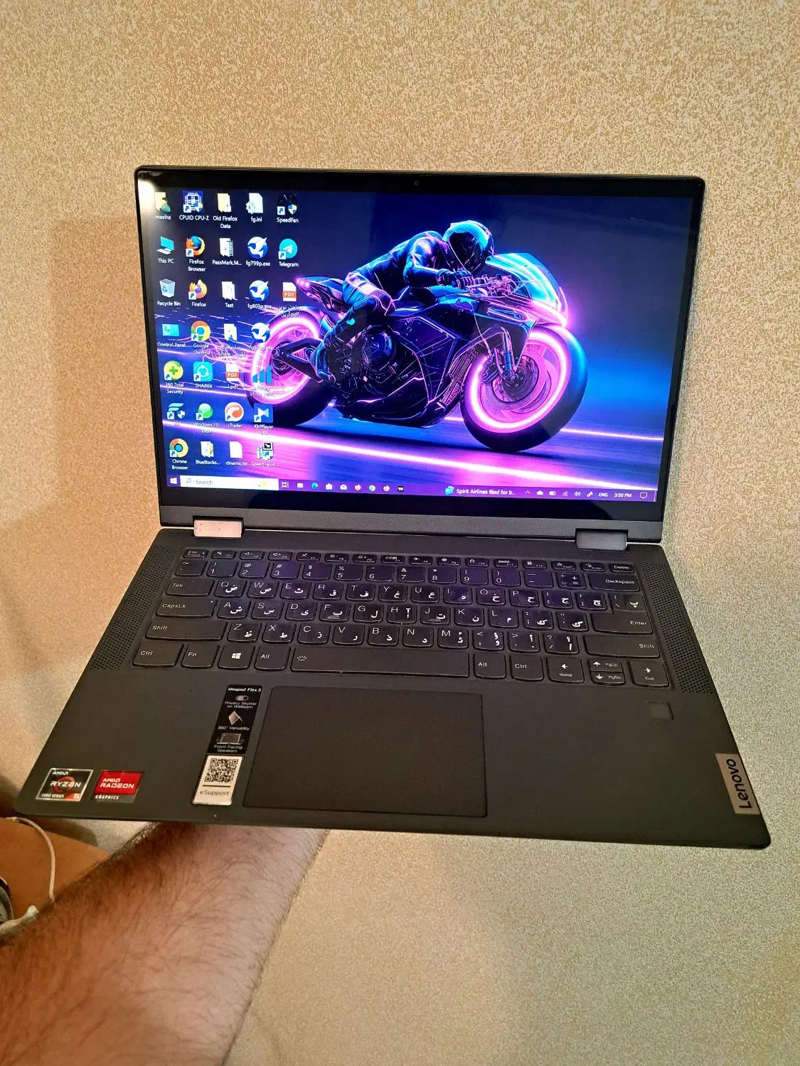 لپتاپlenovo flex5 x360|رایانه همراه|مراغه, |دیوار