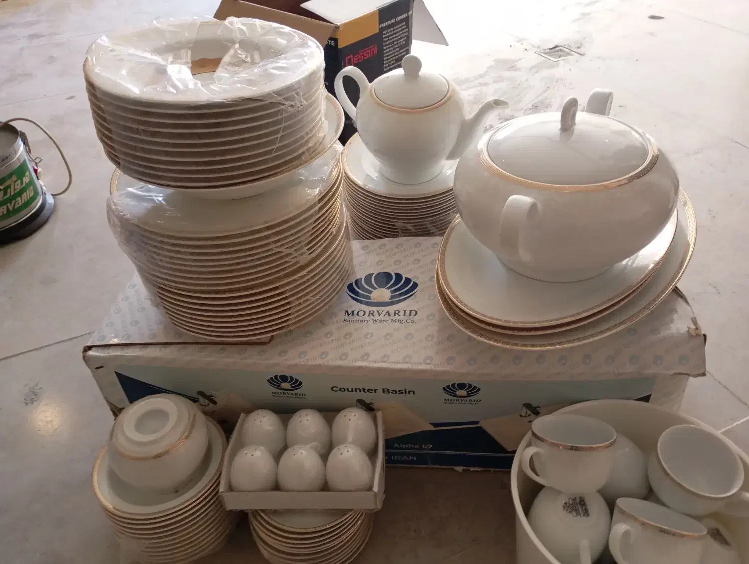 ظروف چینی|ظروف سرو و پذیرایی|سرعین, |دیوار