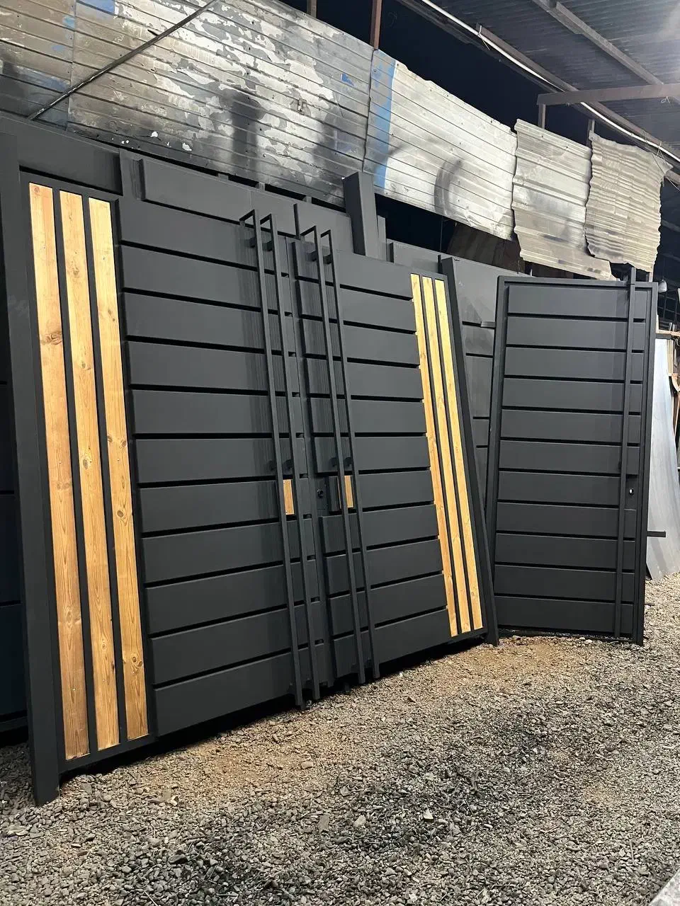 درب اهنی تلفیق چوب واهن محکم (تولیدوپخش)|مصالح و تجهیزات ساختمان|ماسوله, |دیوار