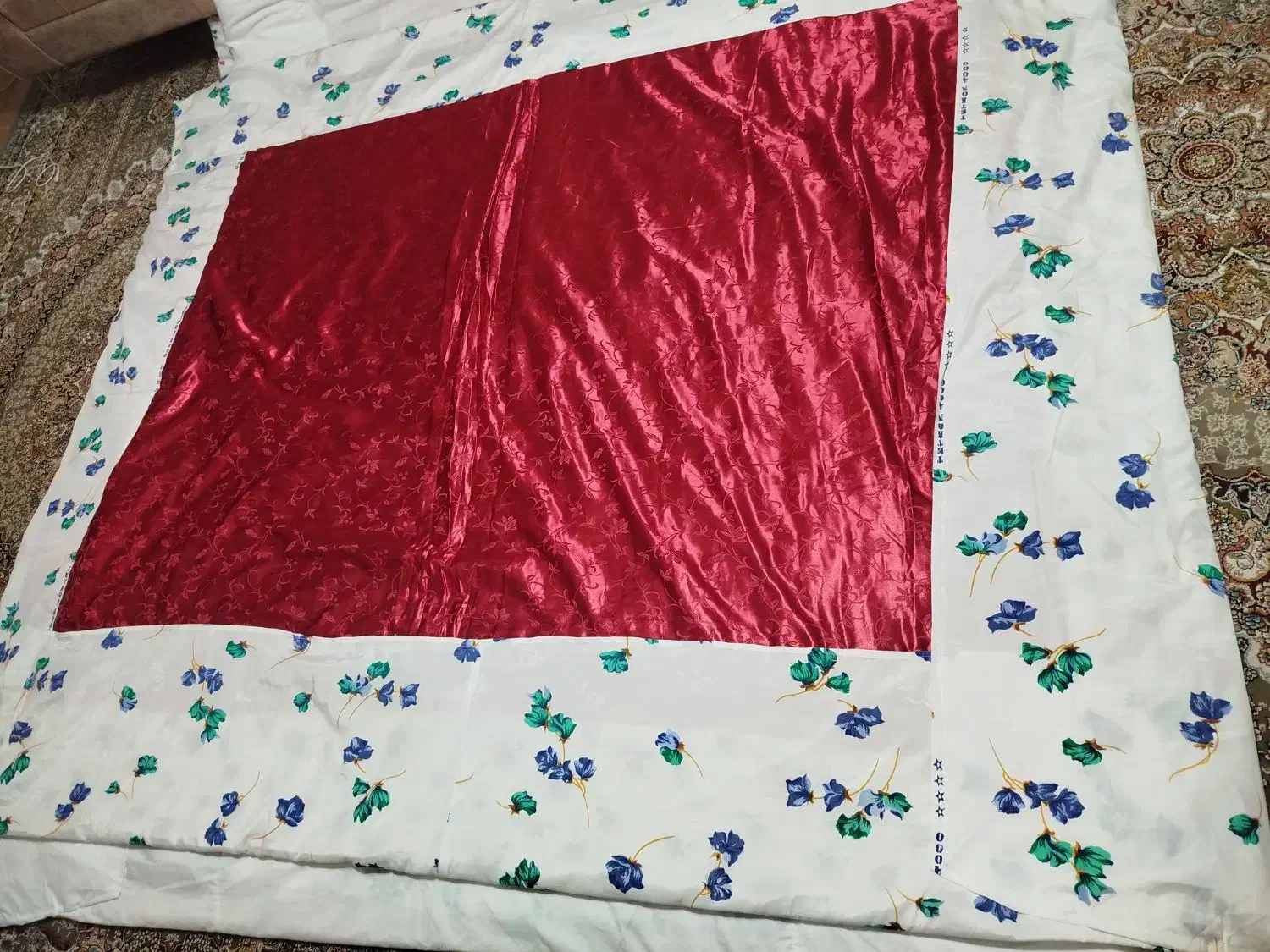 لحاف دو نفره|رختخواب، بالش، پتو|پرند, فاز ۵|دیوار