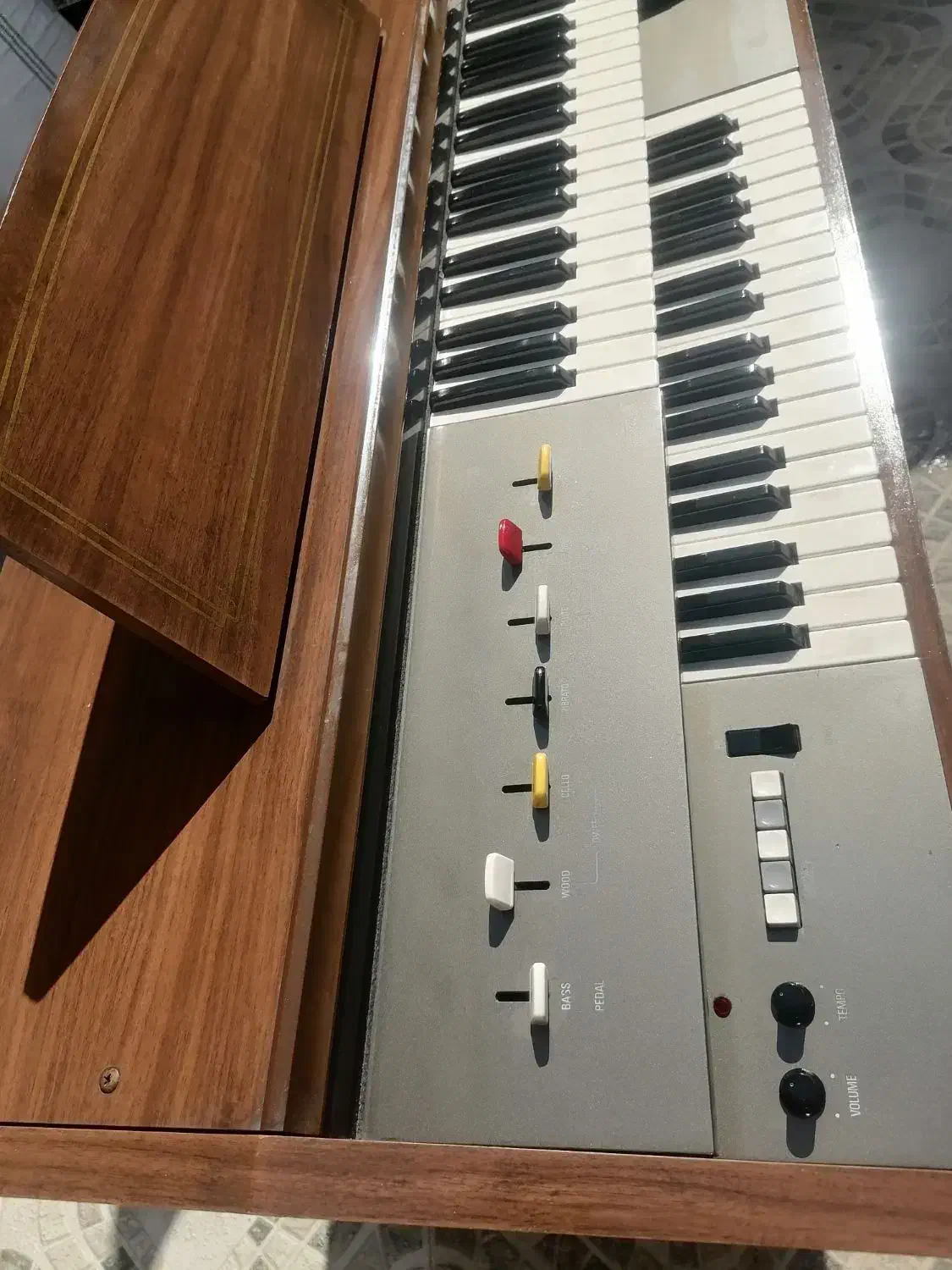 فروش ساز ارگ دو طبقه یاماها|پیانو، کیبورد، آکاردئون|شیراز, کوزه گری|دیوار