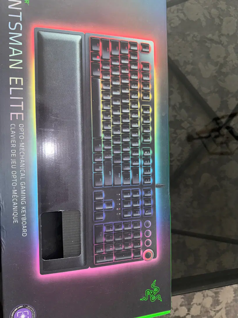 کیبورد razer huntsman elite با سوییچ بنفش|قطعات و لوازم جانبی رایانه|تهران, پردیسان|دیوار