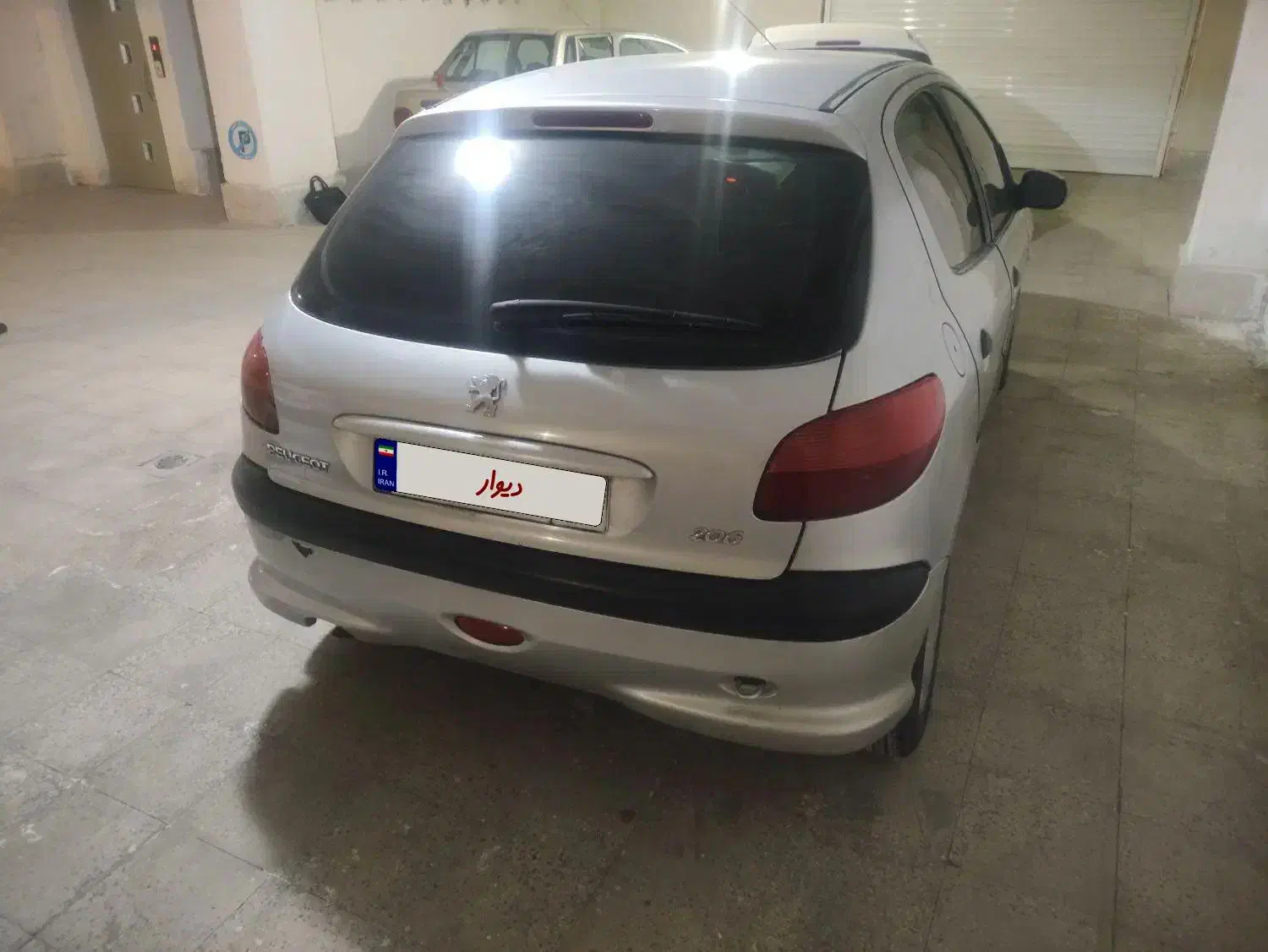 ۲۰۶ تیپ ۲ مدل ۸۴|خودرو سواری و وانت|پردیس, فاز ۸|دیوار