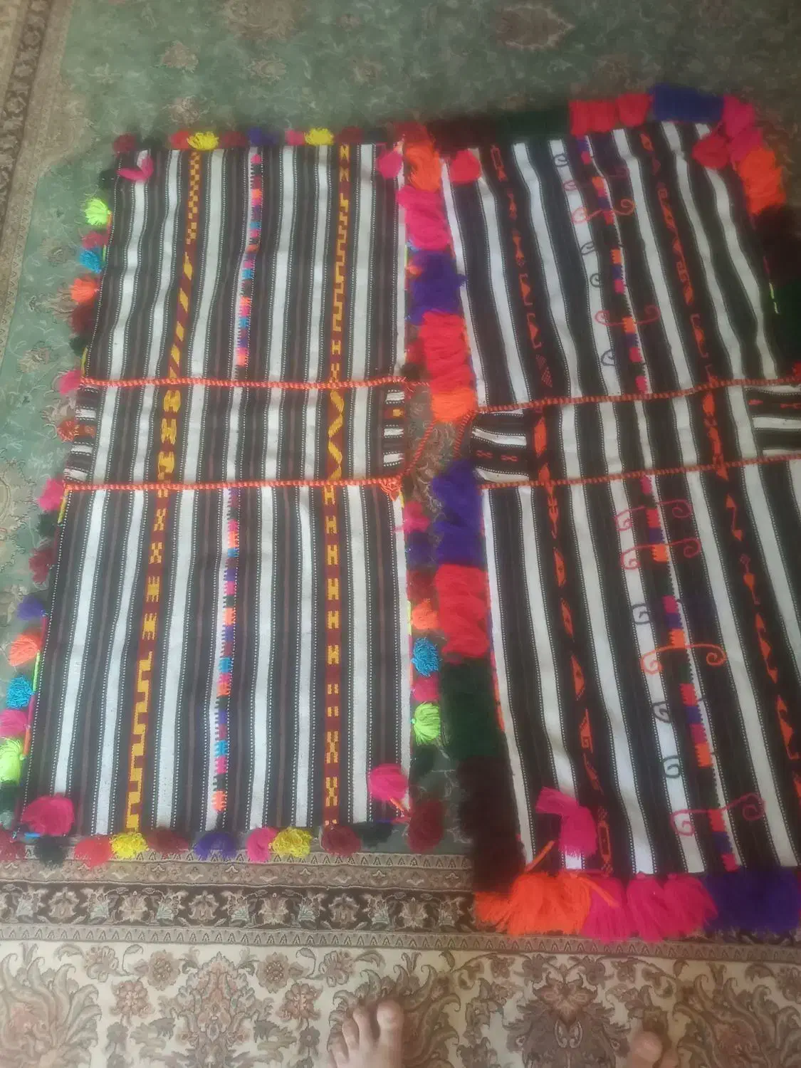 نو دست بافت|گلیم، جاجیم، گبه|شیراز, شهرک والفجر|دیوار