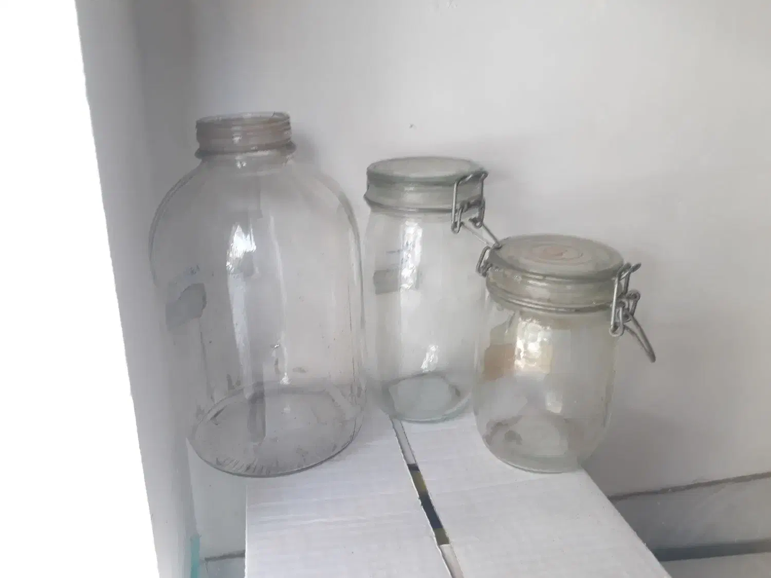 بانکه های شیشه ای خارجی و ایرانی|ظروف نگهدارنده، پلاستیکی، یکبارمصرف|مشهد, گلبرگ شمالی|دیوار