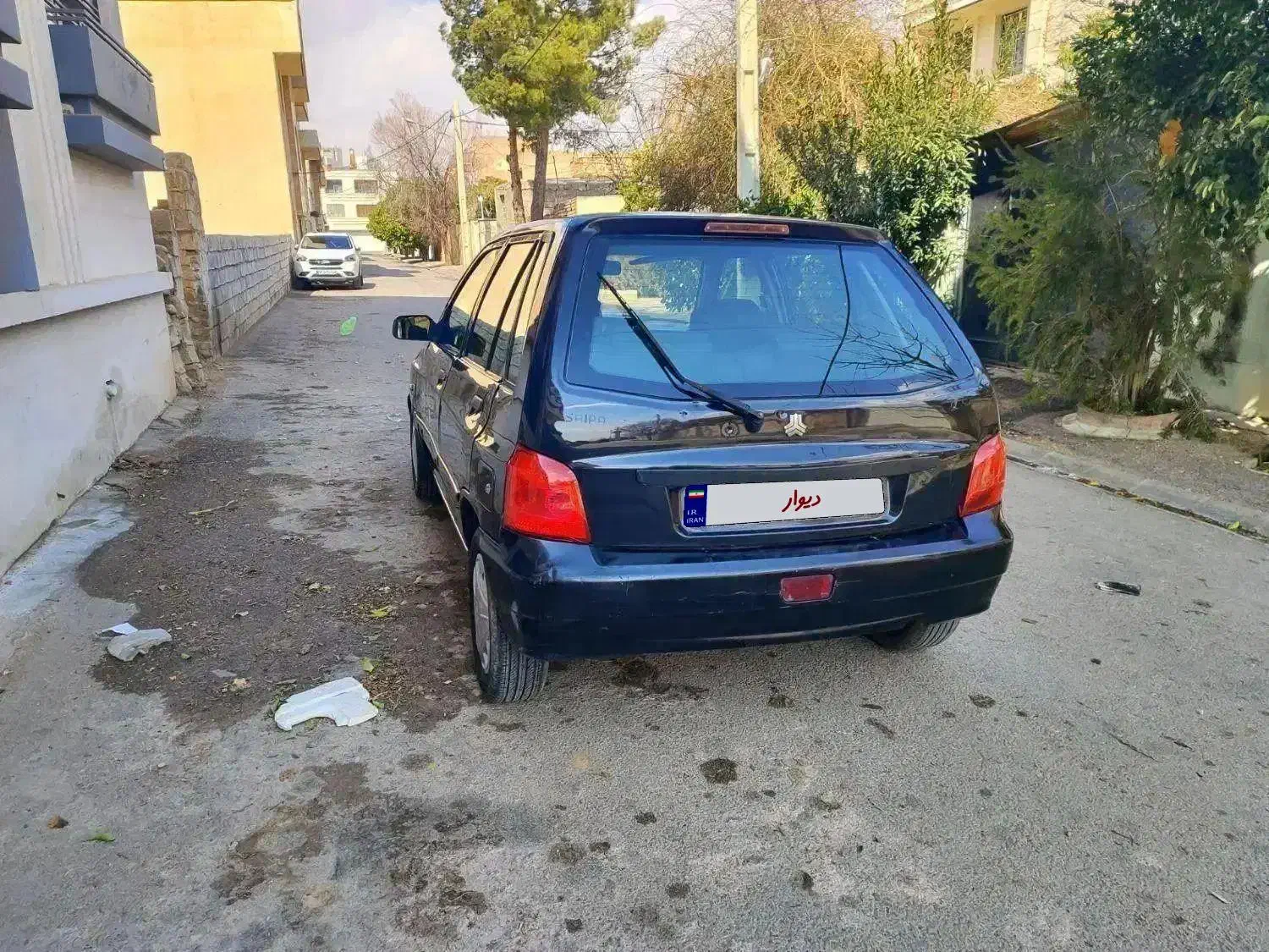 ۱۱۱مدل ۹۳ مشکی فابریک|خودرو سواری و وانت|شیراز, شهرک قمشه|دیوار