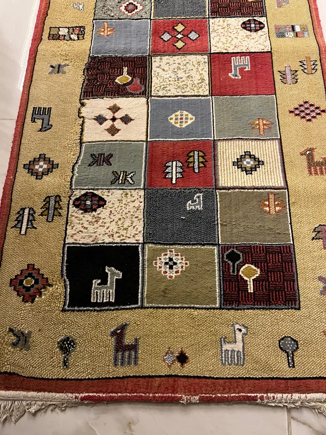 فرش ماشینی کوچک|فرش|تبریز, |دیوار