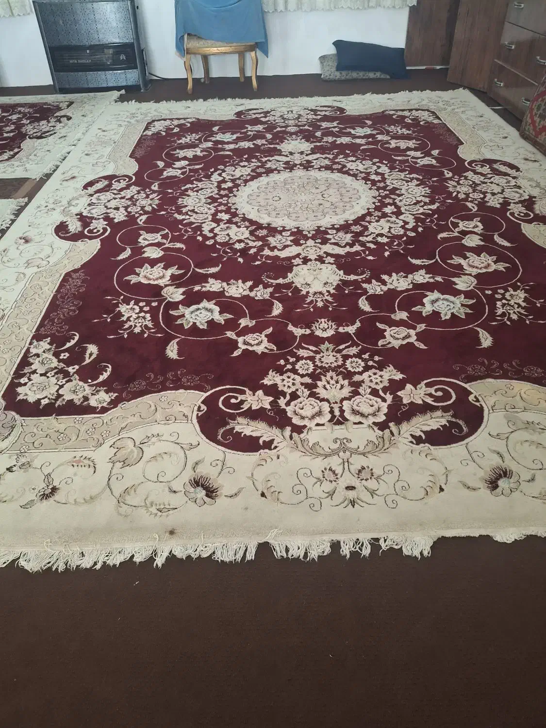 5تخته فرش|فرش|گرگان, |دیوار