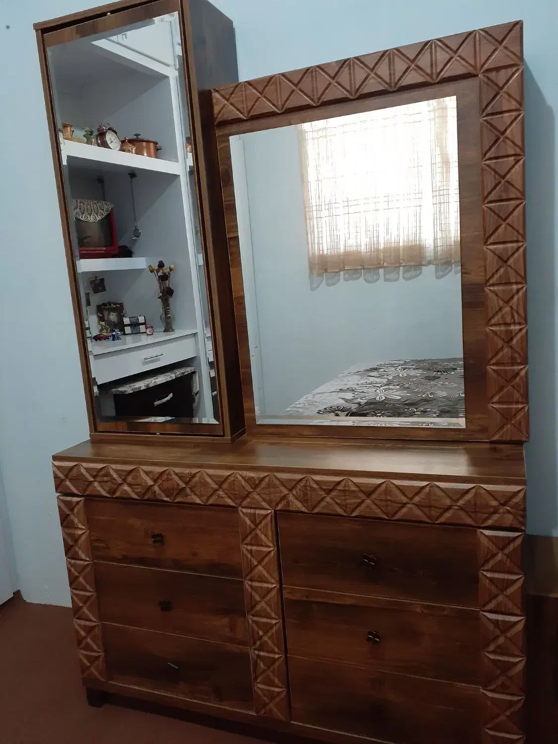 میز ارایش|تخت و سرویس خواب|مشهد, الهیه|دیوار