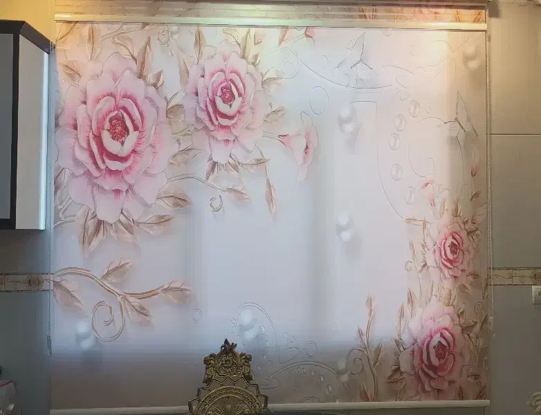 پرده زبراچاپ دورو|پرده، رانر، رومیزی|قدس, شهرقدس|دیوار