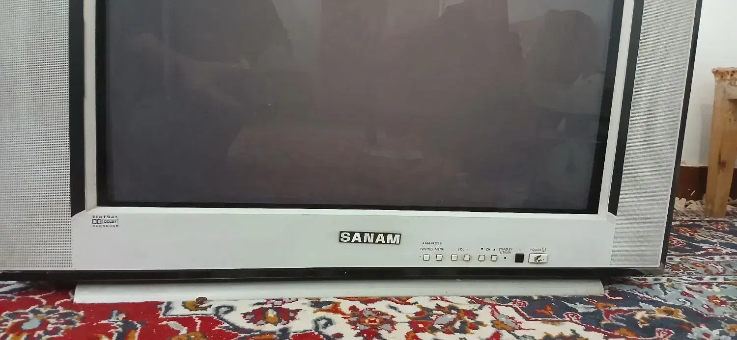 تلوزیون ۲۹ اینچ صفحه تخت صنام کم کارکرد(شازند)|تلویزیون و پروژکتور|شازند, |دیوار