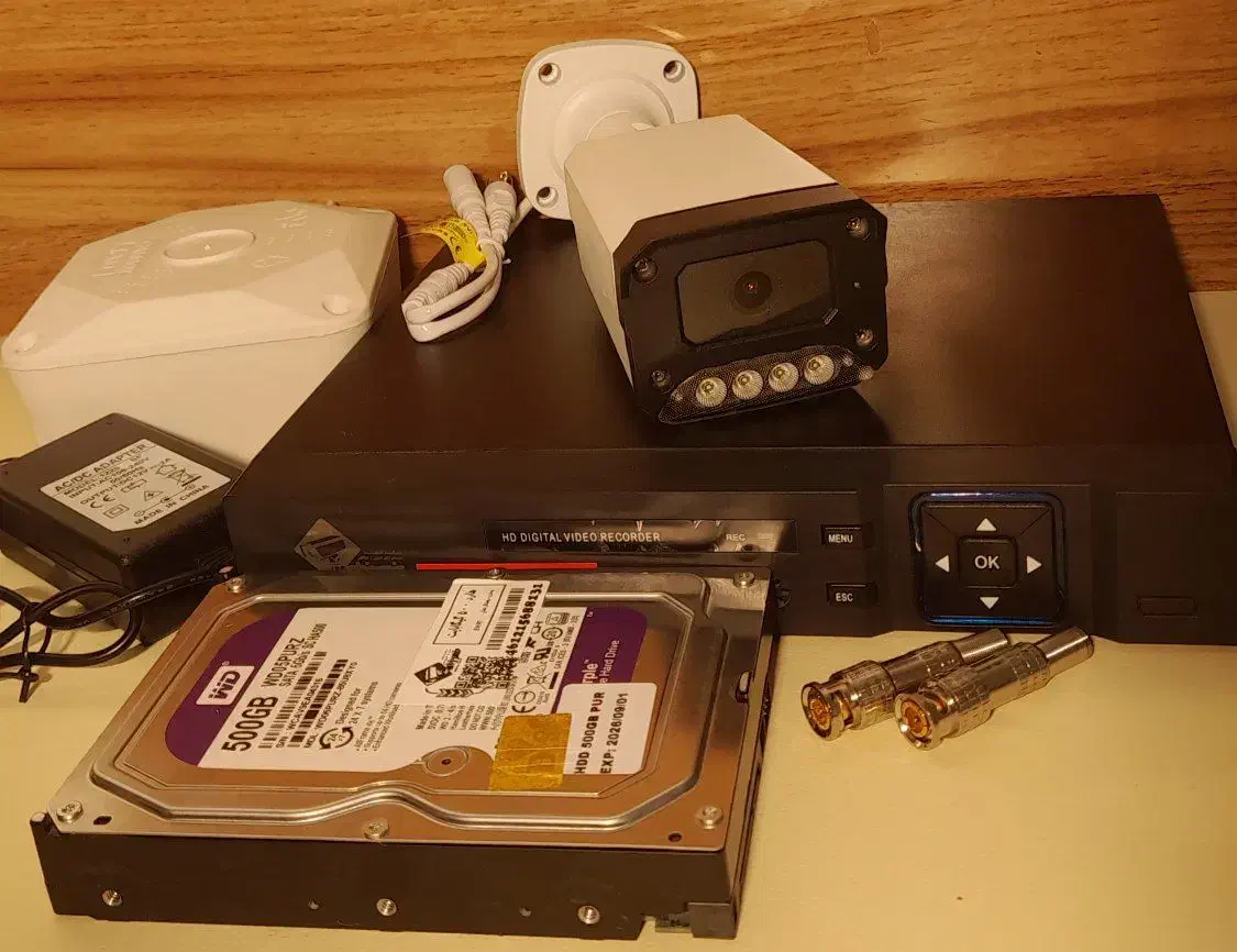 پک کامل دوربین مداربسته 5 مگاپیکسل AHD|دوربین مداربسته|بجنورد, |دیوار