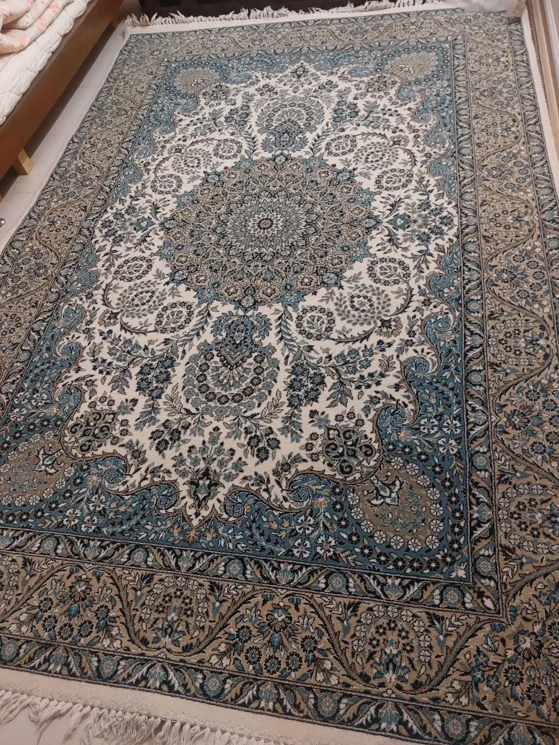 فرش کویریزد|فرش|ابریشم, |دیوار