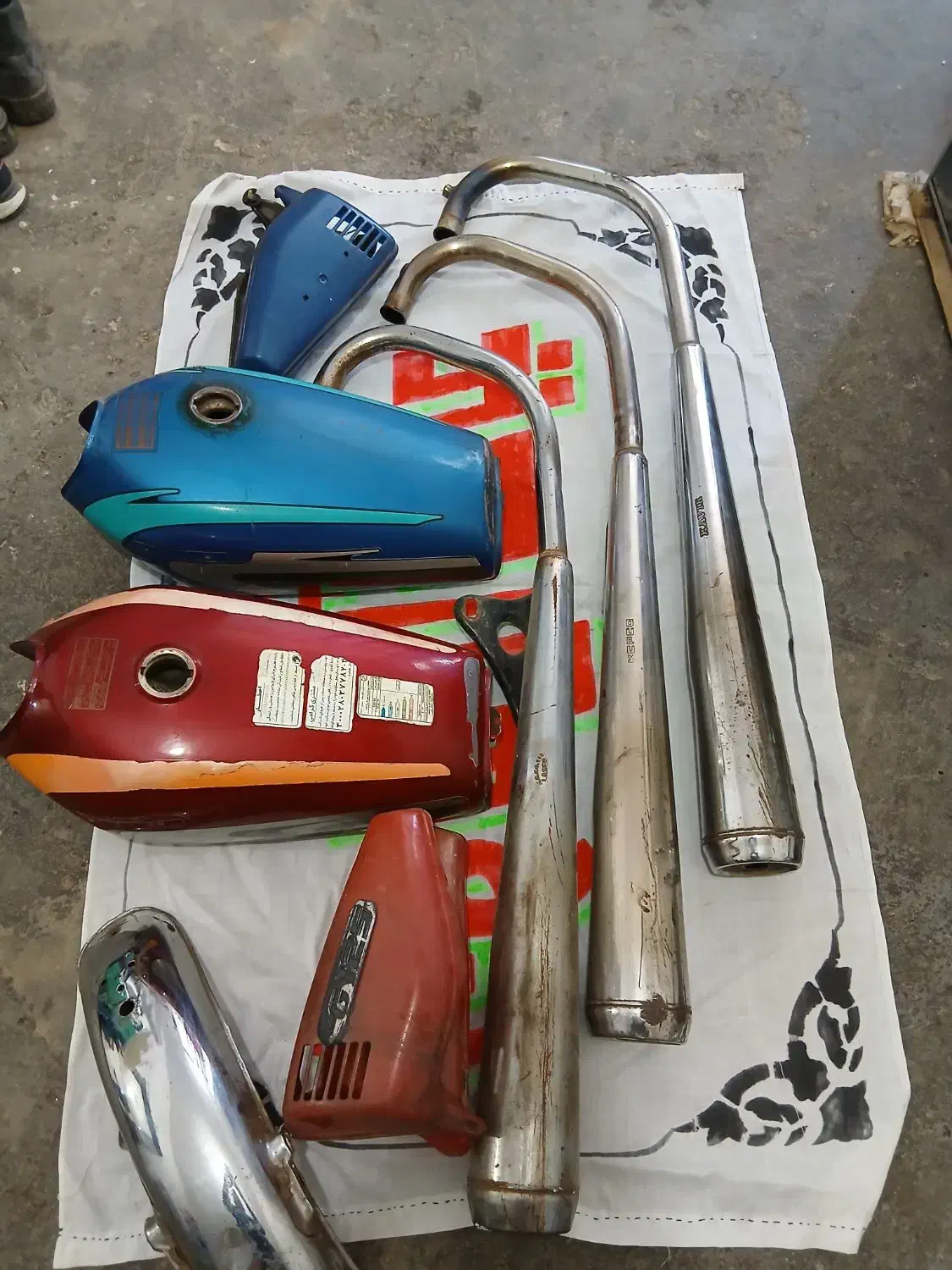 لوازم موتور هندا کویر|قطعات یدکی و لوازم جانبی|مینودشت, |دیوار