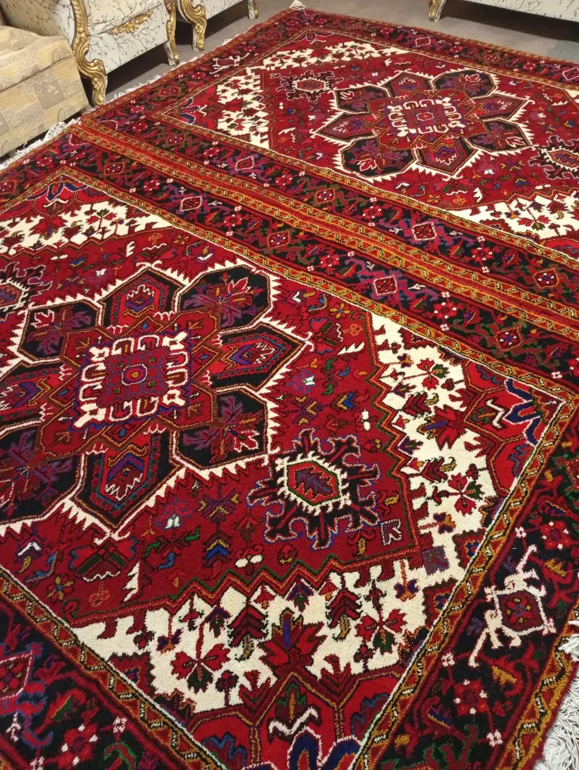 یک جفت فرش 6متری|فرش|تبریز, |دیوار