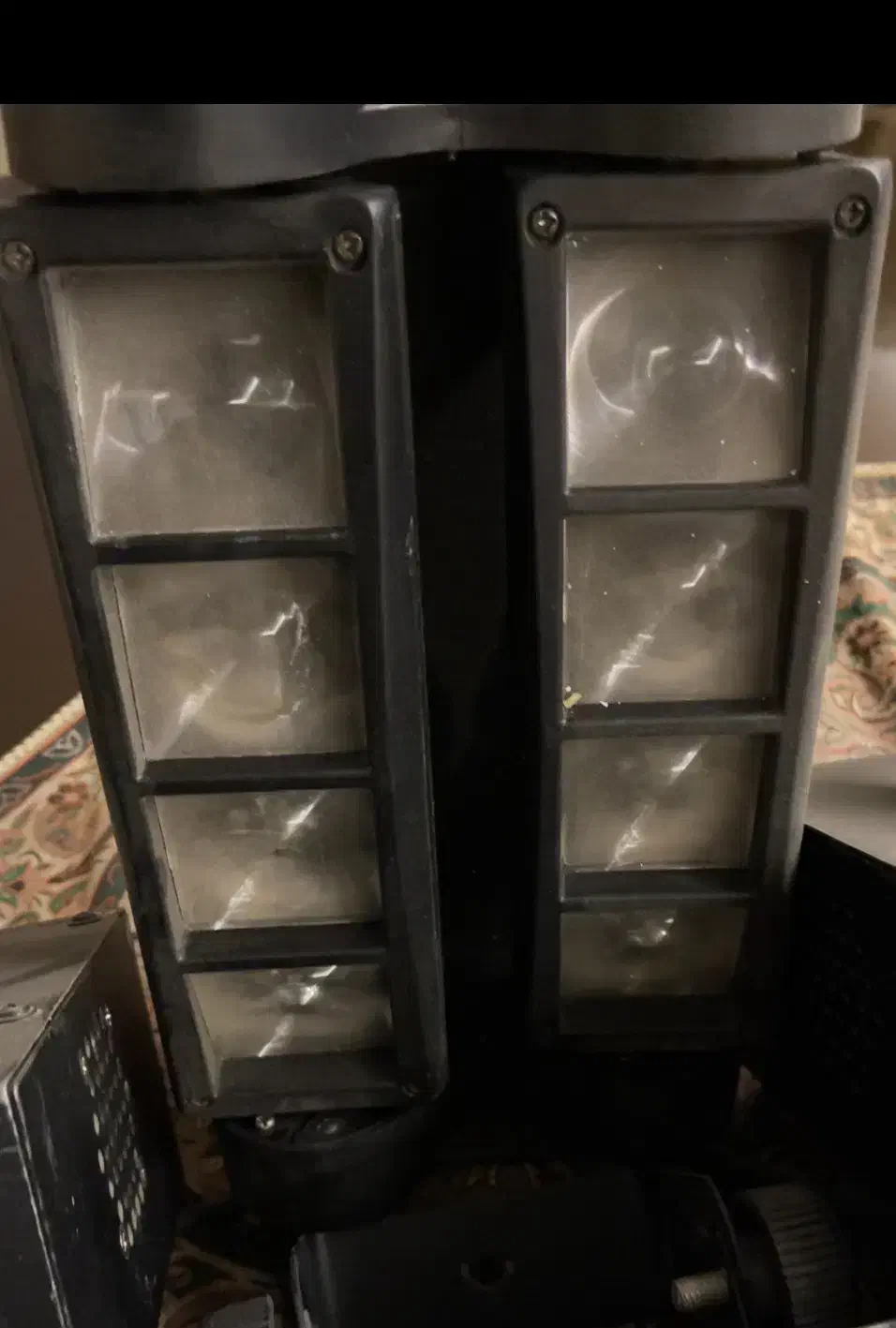 فروش فلشر رقصنور لیزر خطی شکلی ۳ کانال rgb|ریسه و چراغ تزئینی|تهران, چیتگر شمالی|دیوار