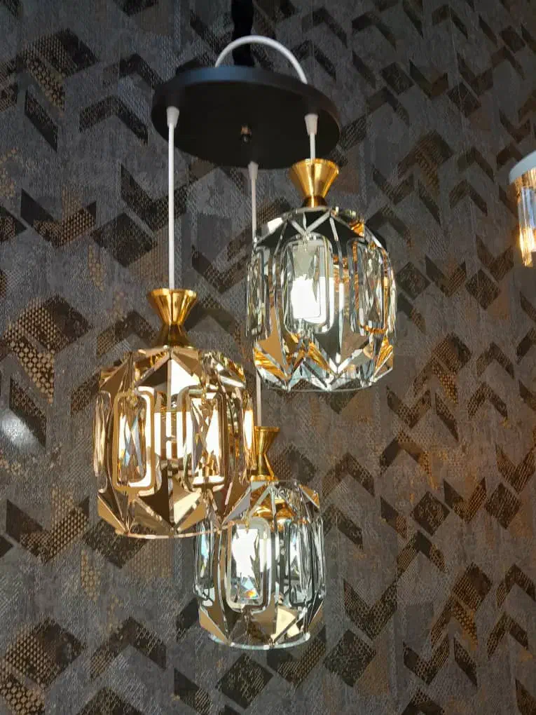 لوستراشپزخانه ۳شعله  اویز|لوستر و چراغ آویز|پاکدشت, خاتون آباد|دیوار