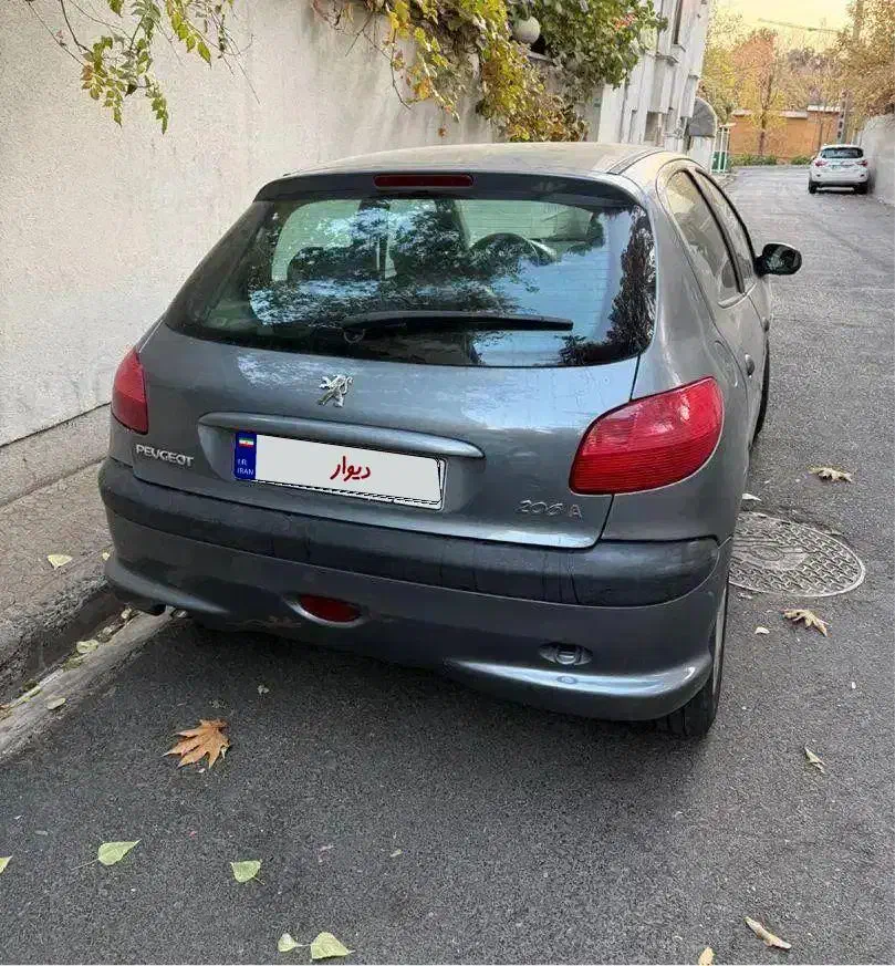 ۲۰۶ تیپ ۶ اتوماتیک مدل ۸۶|خودرو سواری و وانت|تهران, دزاشیب|دیوار