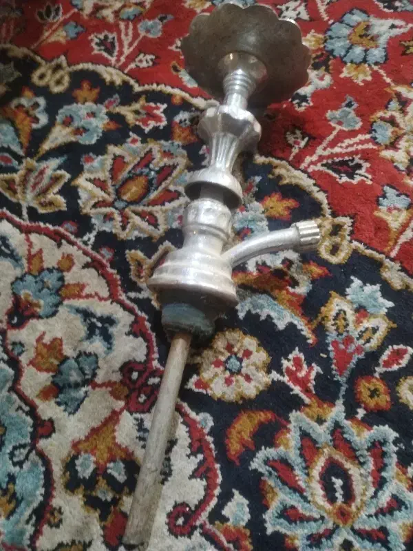 قلیون برنجی|کلکسیون اشیاء عتیقه|سبزوار, شهرک ابوذر|دیوار